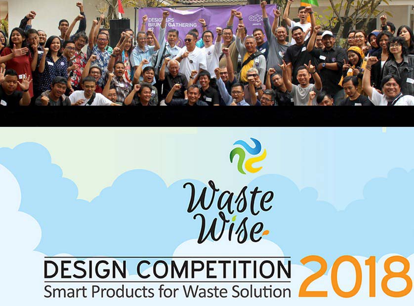 Fortuga dan ADPII Gelar `Waste Wise Design Competition 2018`